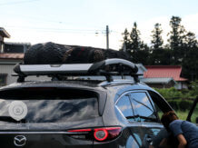 マツダ CX-5 から CX-8 へ乗り換え。キャンプ道具の積載比較をしました！ ルーフラックも移設！